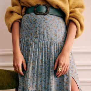 Sezane Tammie prairie skirt